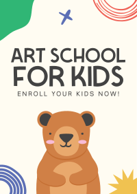 Art Class For Kids Flyer Image Preview