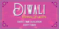 Festive Diwali Event Twitter Post Image Preview