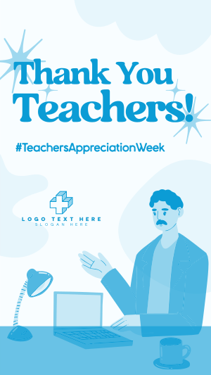 Teacher Appreciation Week Facebook story Image Preview