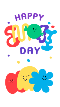 Smile Emoji Facebook Story Design