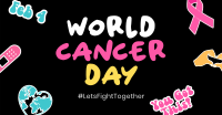 Cancer Day Stickers Facebook Ad Design
