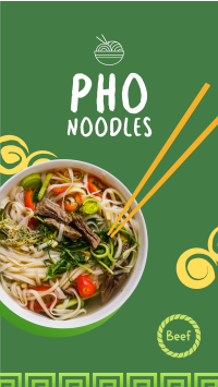Pho Food Bowl Facebook story Image Preview