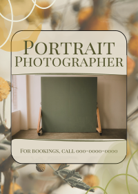 Modern Portrait Photographer Poster Image Preview
