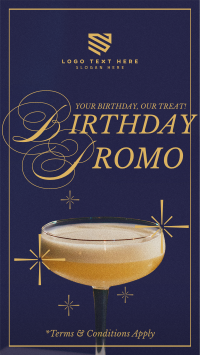 Rustic Birthday Promo Facebook Story Design