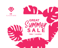 Great Summer Sale Facebook post Image Preview