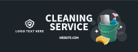 House Cleaning Service Facebook Cover Image Preview