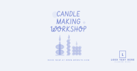 Candle Workshop Facebook Ad Design