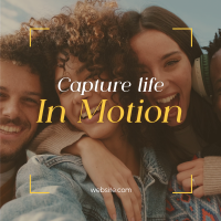 Capture Life in Motion Instagram post Image Preview