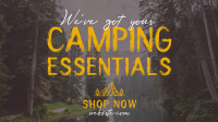Camping Gear Essentials Facebook event cover Image Preview