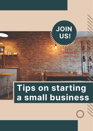 How Small Business Success Flyer Image Preview