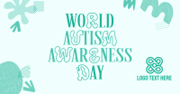 Quirky Autism Awareness Facebook Ad Design