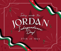 Jordan Independence Ribbon Facebook post Image Preview
