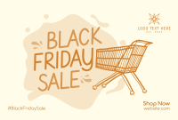 Black Friday Scribble Pinterest Cover Image Preview