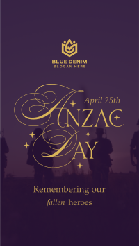 Anzac Day Remembrance Instagram Reel Image Preview