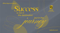Success Motivation Quote Facebook Event Cover Design