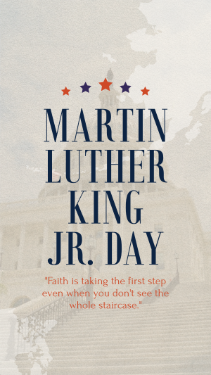 Martin Luther Day Instagram story Image Preview