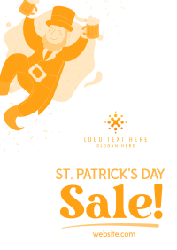 St. Patrick's Greeting Promo Sale Flyer Design