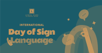 Sign Language Day Facebook ad Image Preview