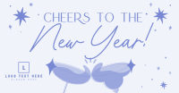 Rustic New Year Greeting Facebook ad Image Preview