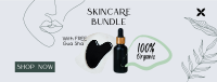 Organic Skincare Bundle Facebook Cover Design