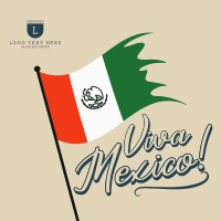 Raise Mexican Flag Instagram post Image Preview