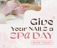 Nail Spa Day Facebook post Image Preview
