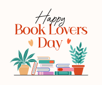 Book Lovers Celebration Facebook Post Design