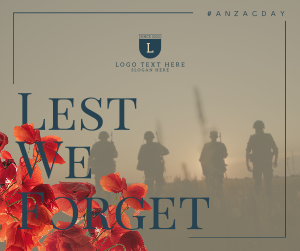 Remembrance Day Poppy Flower Facebook post Image Preview