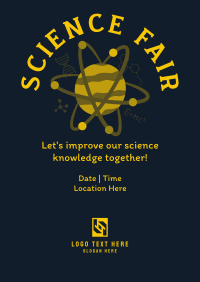Science Fair Event Poster Image Preview