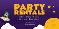 Party Rentals For Kids Twitter post Image Preview