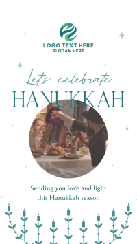 Hanukkah Family Tradition YouTube Short Design