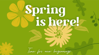 Spring New Beginnings Video Image Preview
