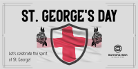 St. George's Day Celebration Twitter Post Image Preview