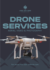 Aerial Drone Service Flyer Image Preview