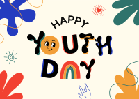 Enjoy your youth! Postcard Design