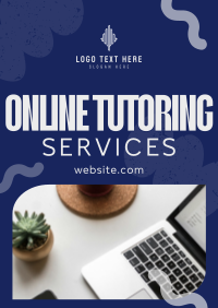 Online Tutor Services Flyer Design