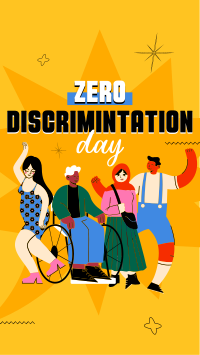 Zero Discrimination Day TikTok video Image Preview