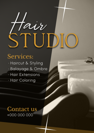 Elegant Hair Salon Flyer Image Preview