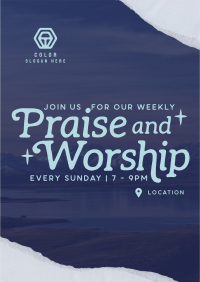 Praise & Worship Flyer Design