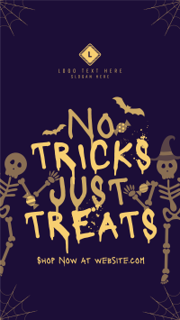 Halloween Special Treat Instagram Reel Design