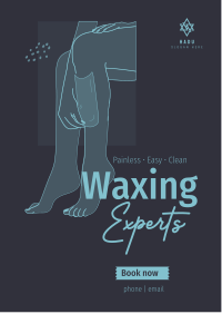 Waxing Experts Flyer Design