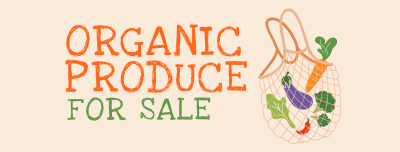 Organic Produce Facebook cover Image Preview