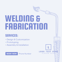 Stick Welding Workshop Instagram Post Design