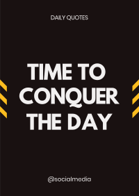Conquer the Day Poster Image Preview