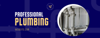 Plumber for Hire Facebook Cover Design