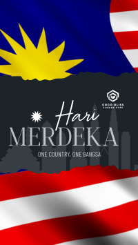 Malaysia Day Instagram Reel Image Preview