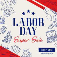 Labor Day Sale Instagram post Image Preview