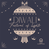 Diwali Festival Celebration Instagram post Image Preview