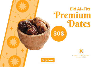 Eid Dates Sale Postcard Image Preview