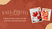 Fall Photo Contest Video Preview